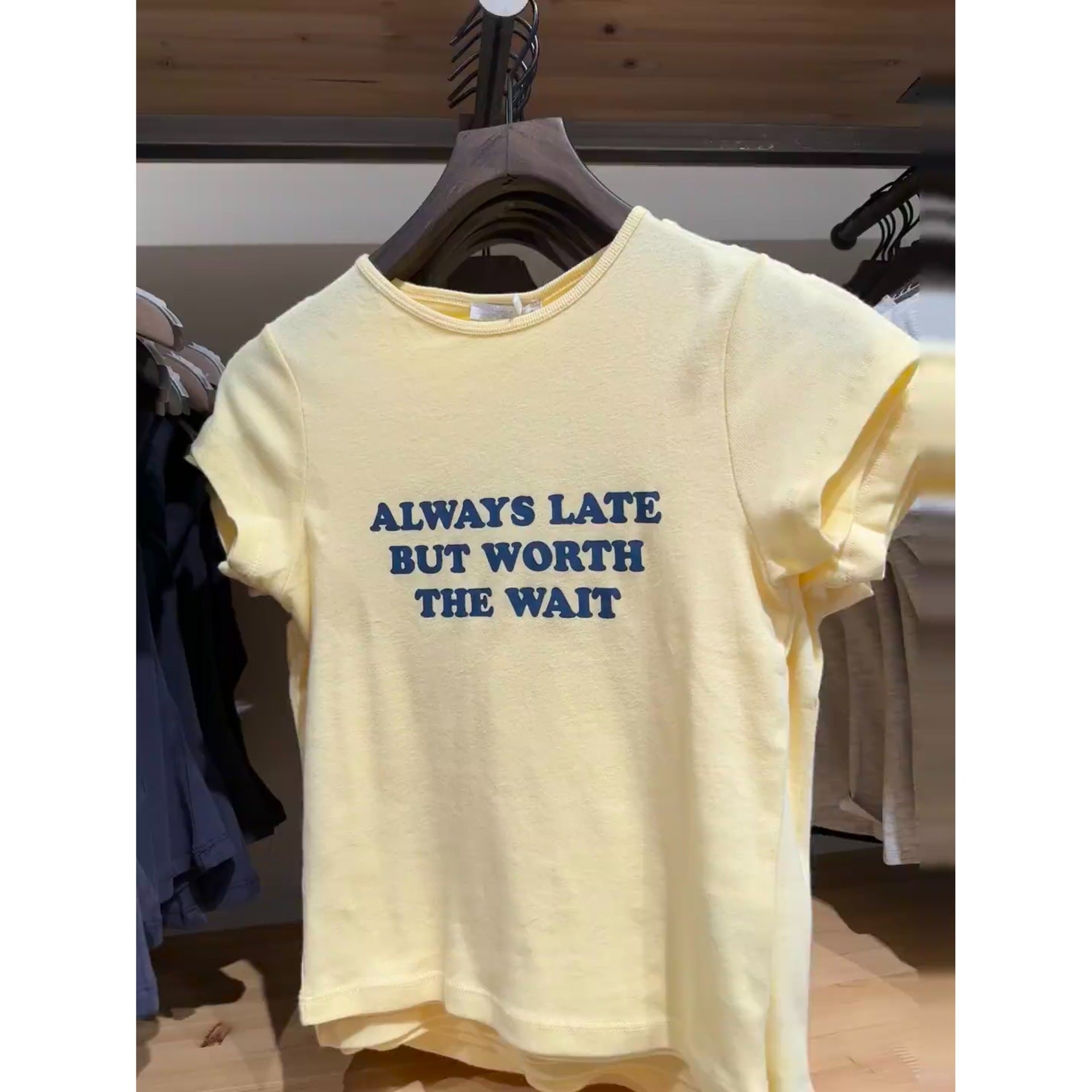 Lovy Always Late Shirt