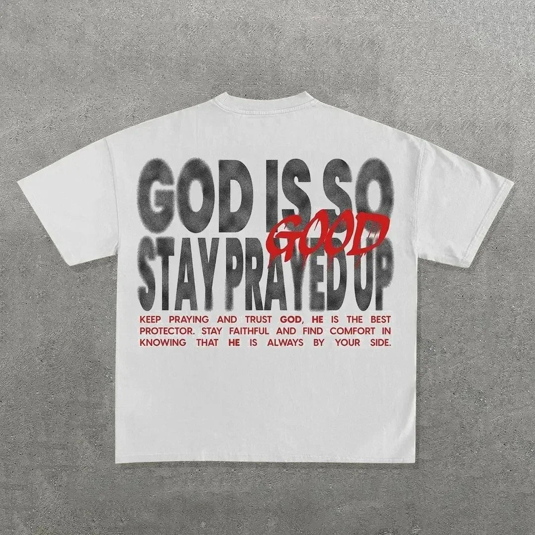 Slogan Print Tee