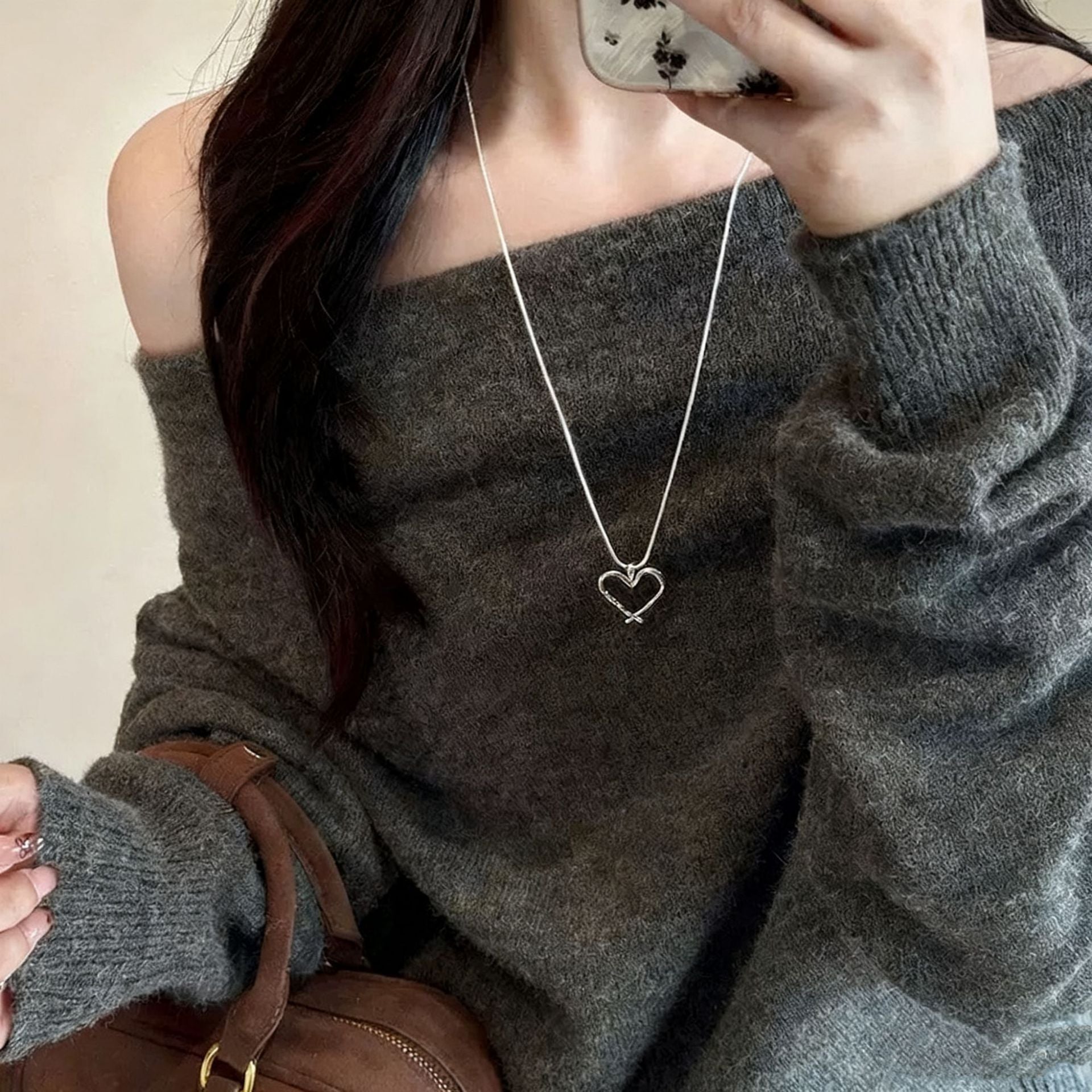 Saturn Pendant Necklace