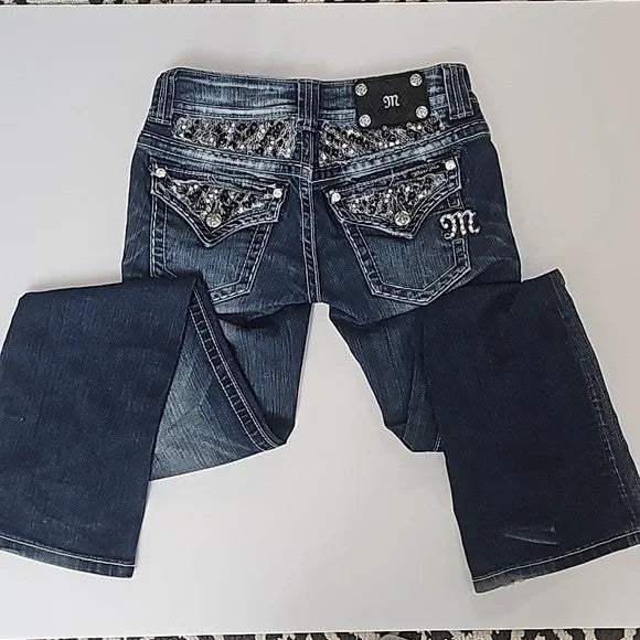 Y2K Embellished Denim