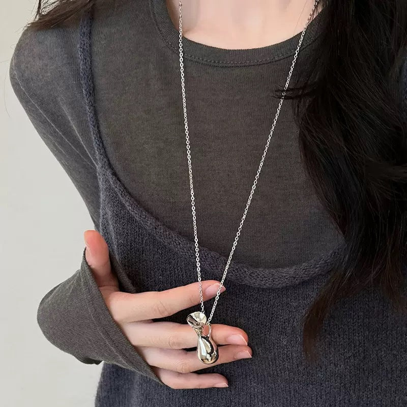 Saturn Pendant Necklace