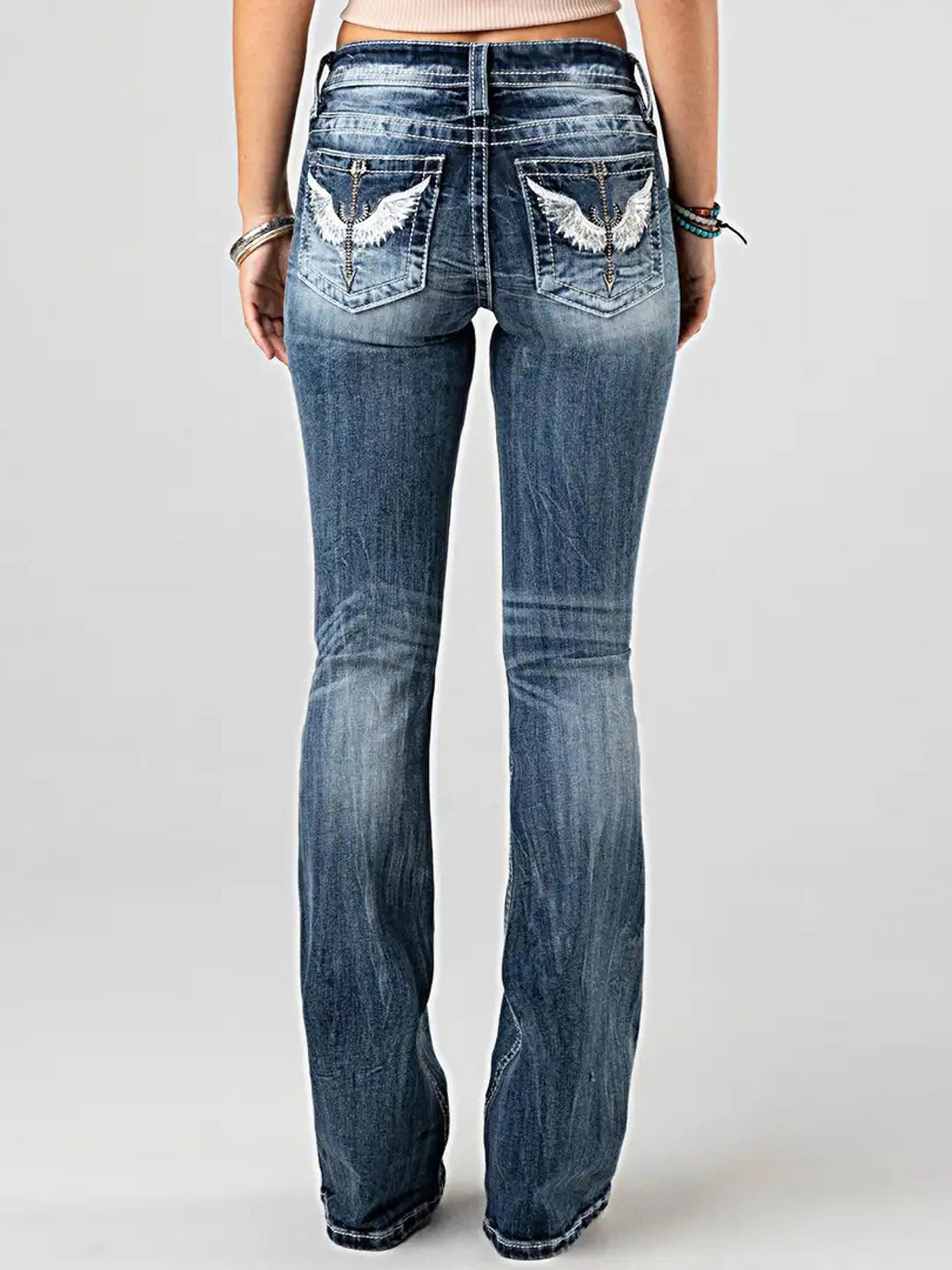 Angel wings Jeans