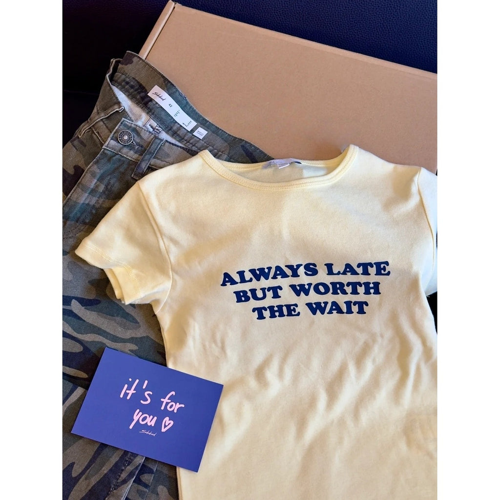 Lovy Always Late Shirt