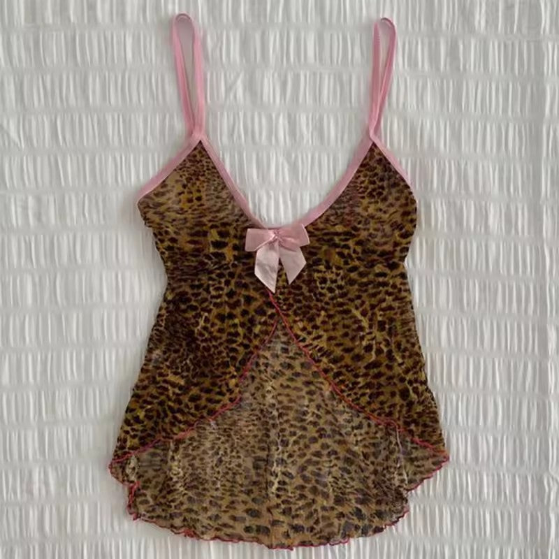 Brown/Pink panther top