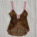 Brown/Pink panther top