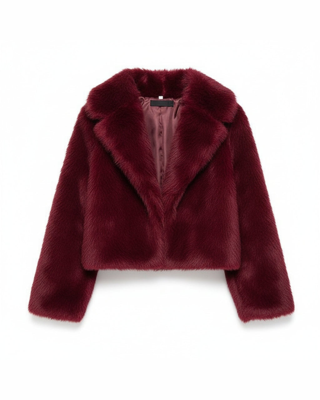 Lovy Red Fur Coat