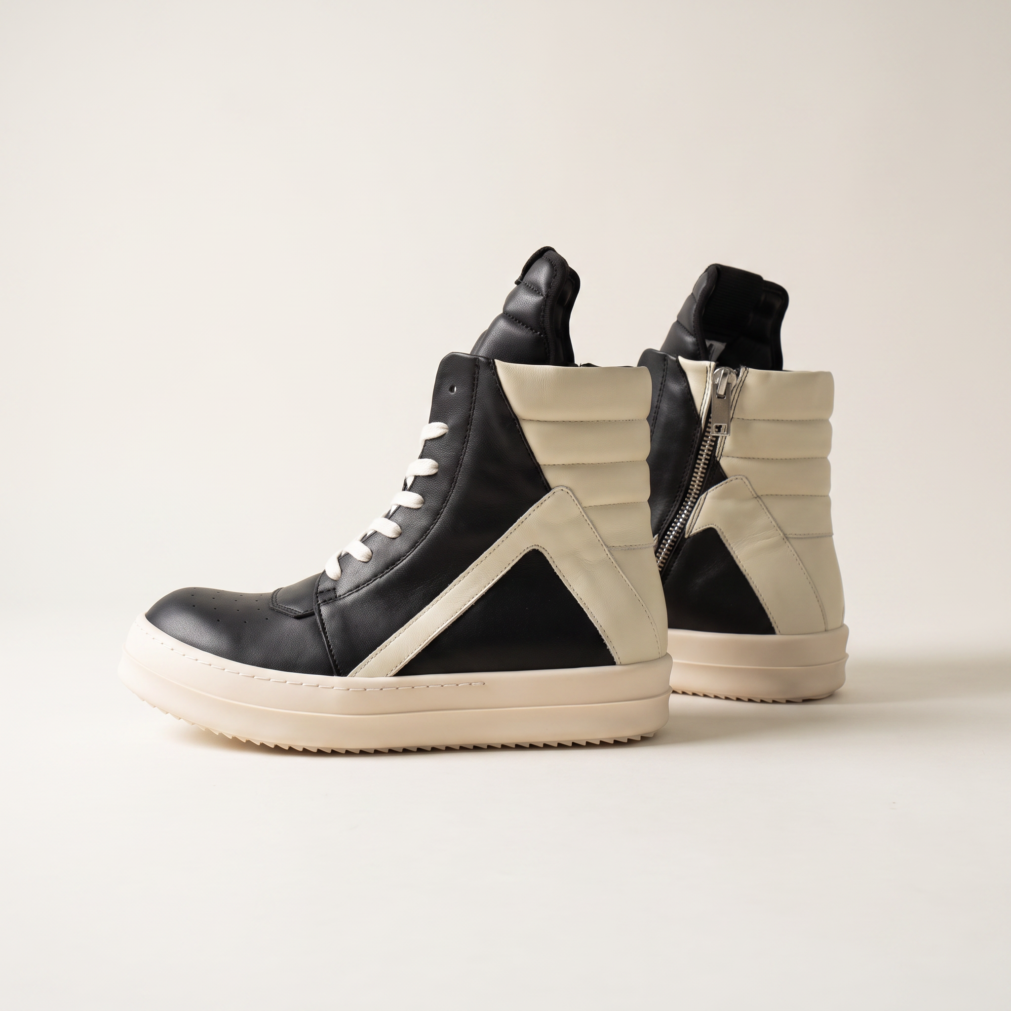 Lovy Ricks High - pair on studio floor