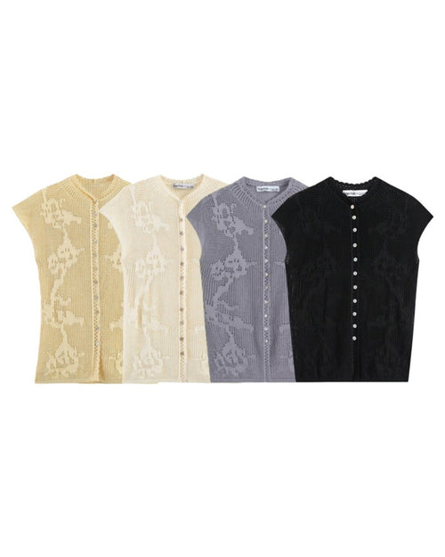 Cutout Knit Top