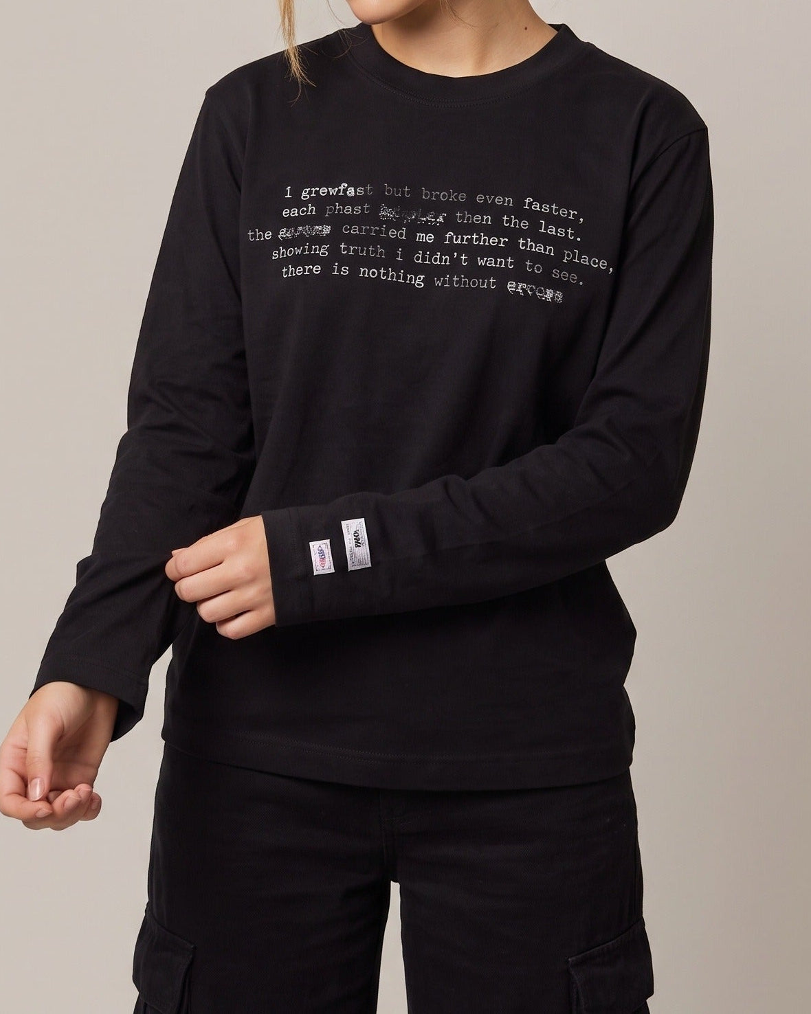 Text Longsleeve