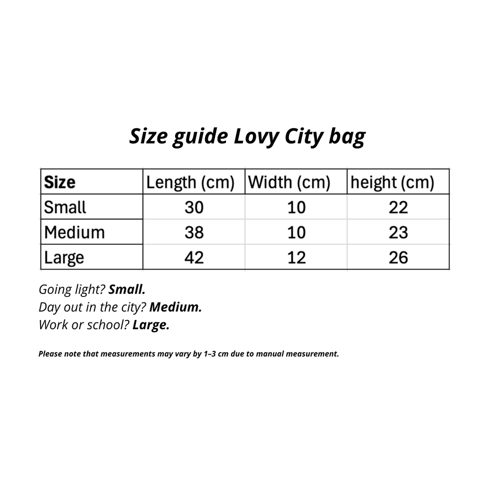 Lovy city bag M/L