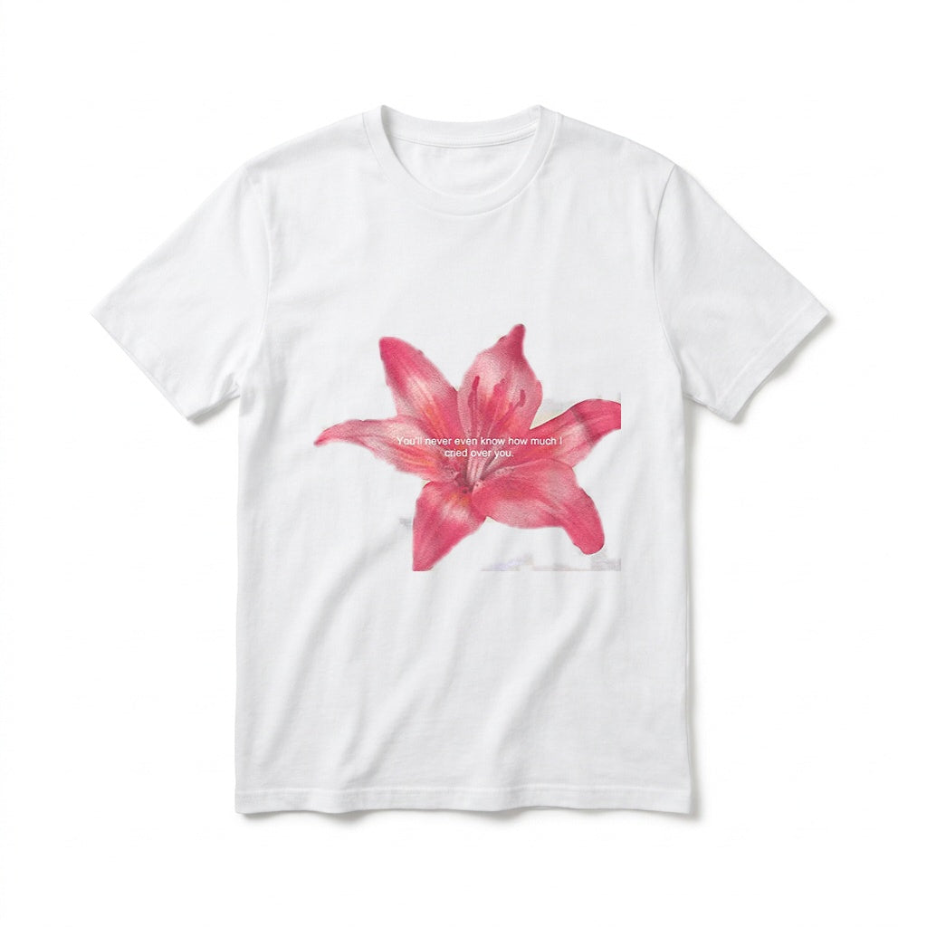 Vintage Vlower baby tee, front