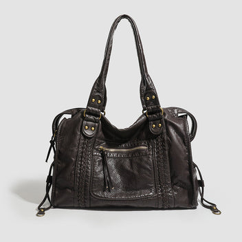 Brown alore city crossbody bag