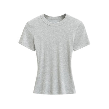 Grey basic top
