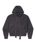 Black bow tie hoodie