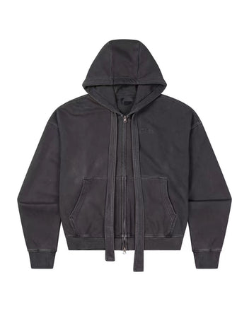 Black bow tie hoodie