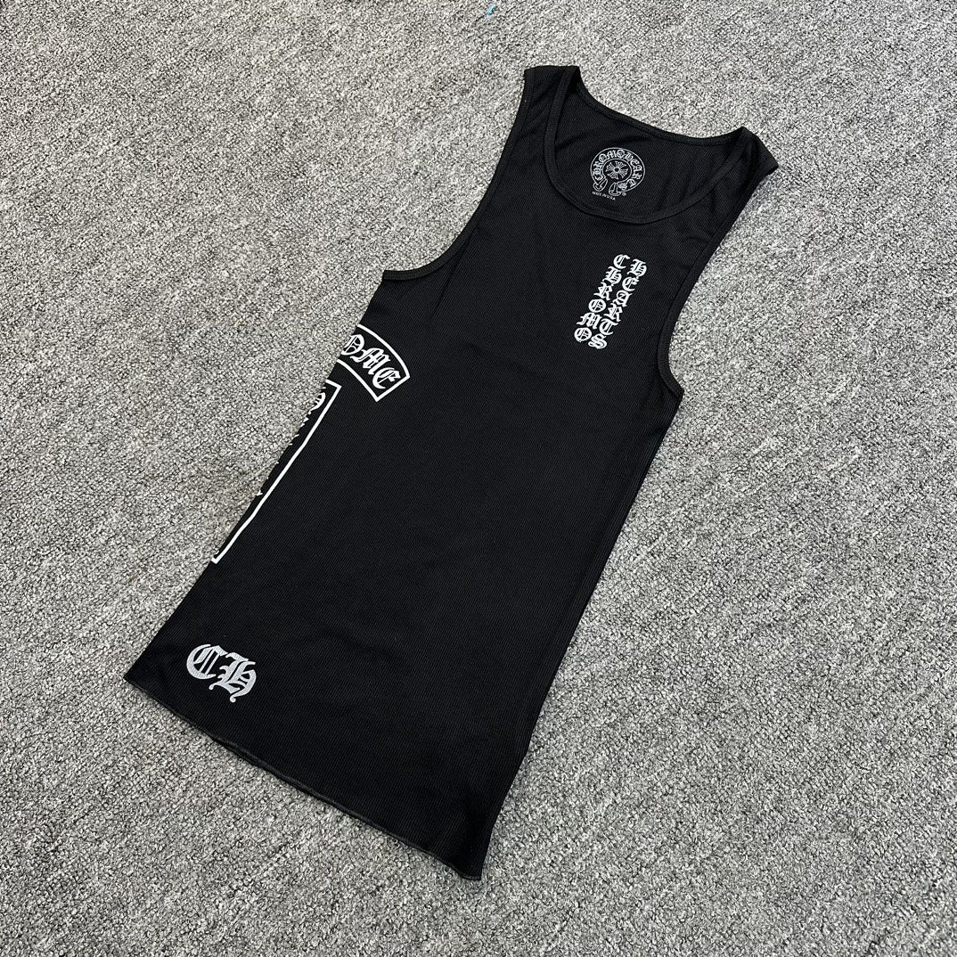 Black tank top