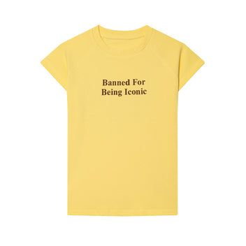 Yellow memories baby tee