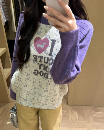 Cute dog sweater