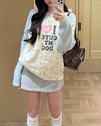 Cute dog sweater