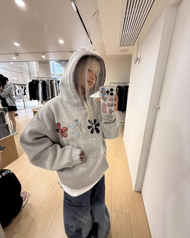 Flower hoodie