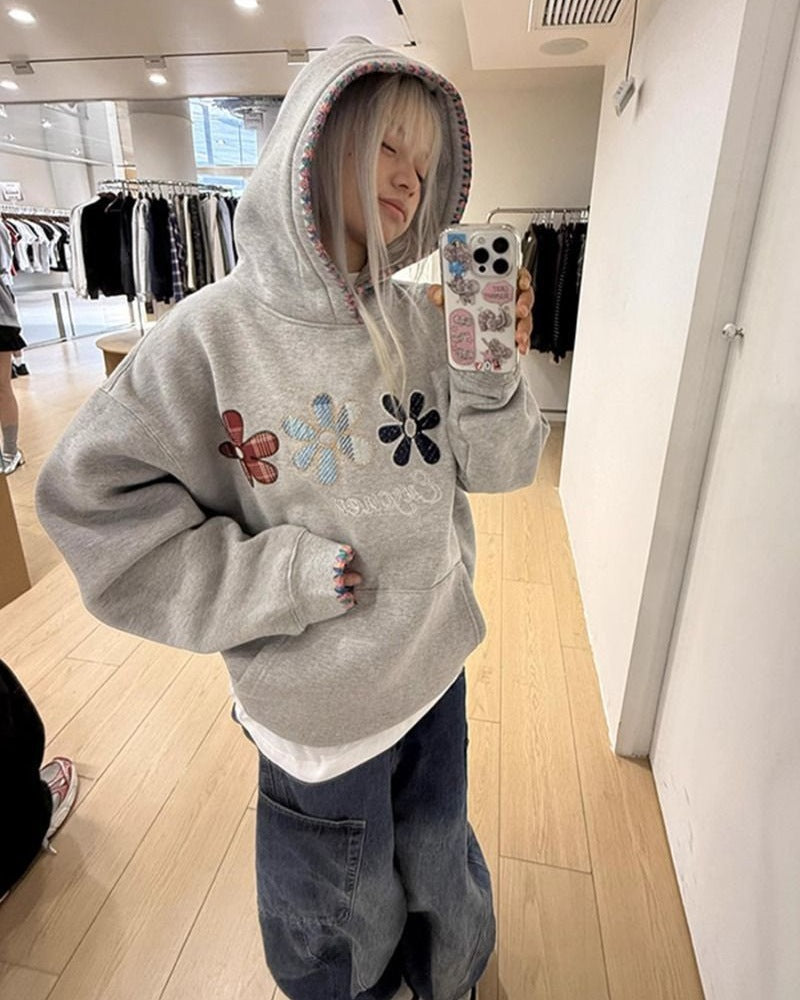 Flower hoodie