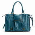 Teal crossbody bag