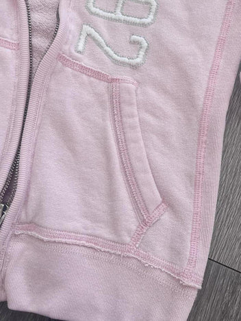 Pink fur vest