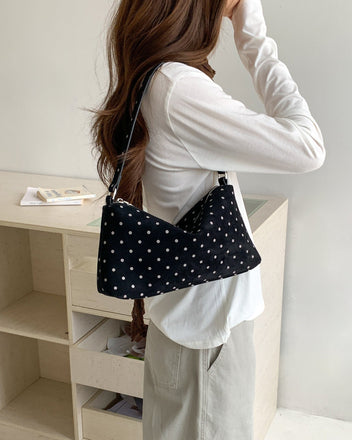 Polka dot crossbody bag