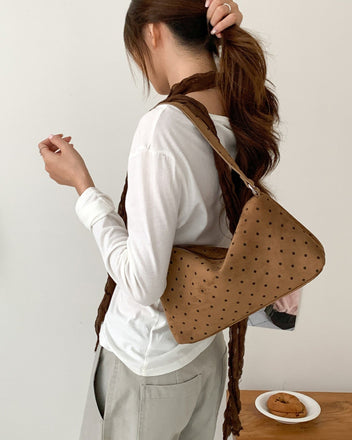 Polka dot crossbody bag