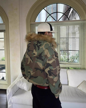 Reversible camouflage jacket
