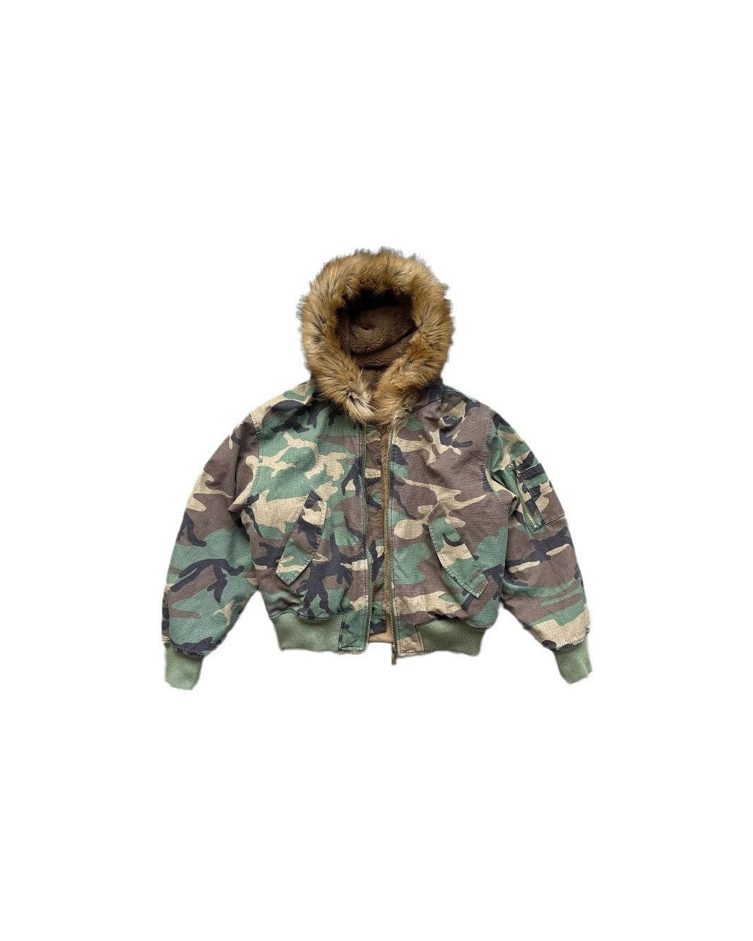 Reversible camouflage jacket