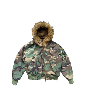 Reversible camouflage jacket