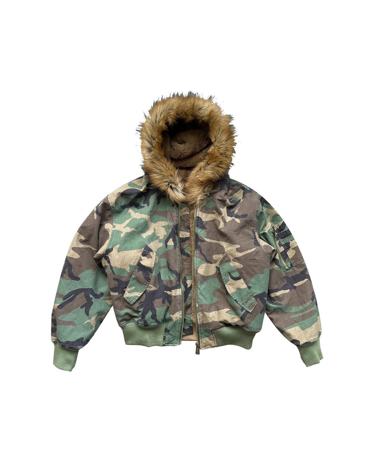 Reversible camouflage jacket