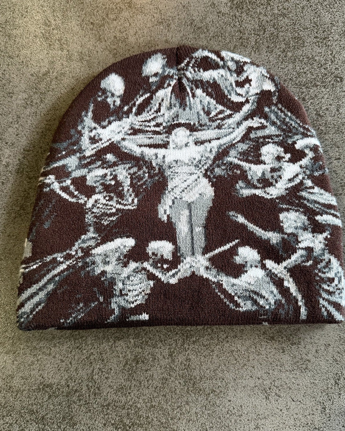 Skeleton Jacquard Beanie