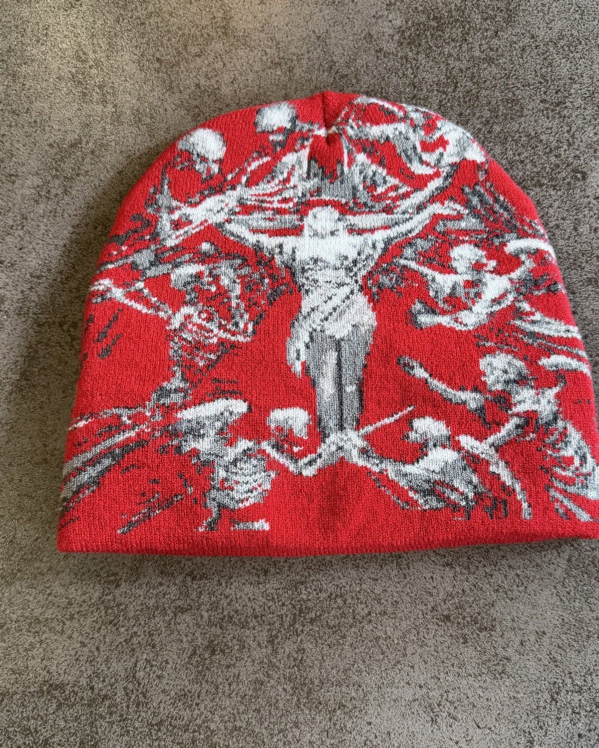 Skeleton Jacquard Beanie