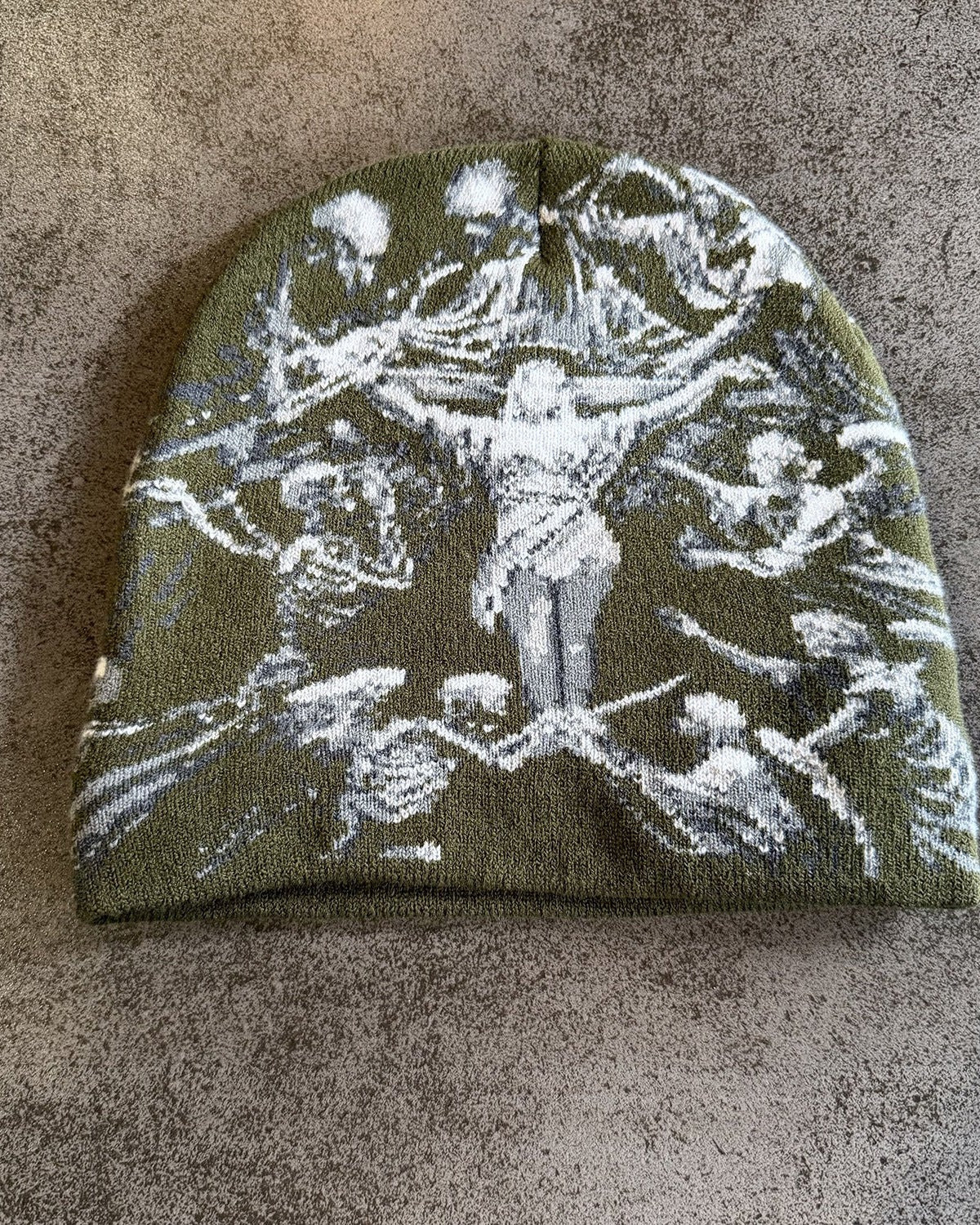 Skeleton Jacquard Beanie
