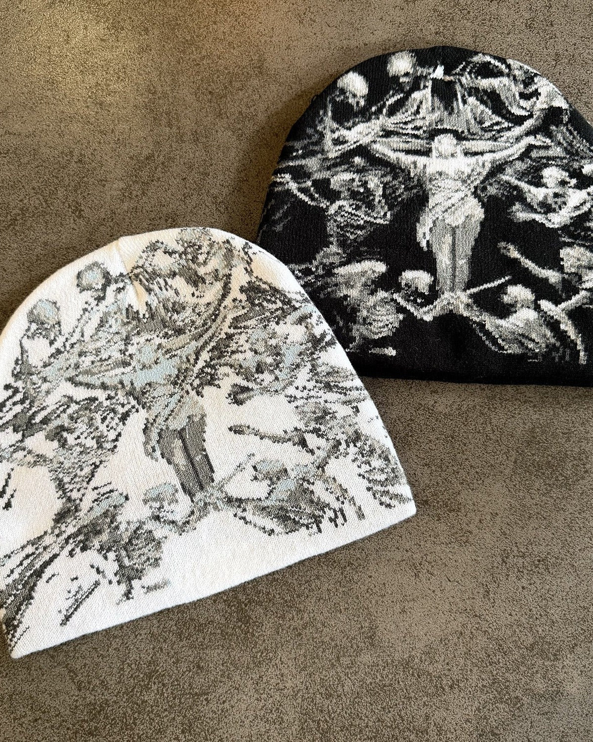 Skeleton Jacquard Beanie