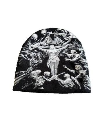 Skeleton Jacquard Beanie