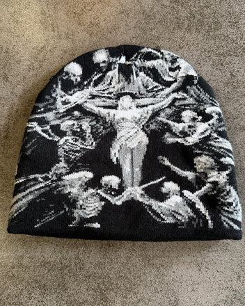 Skeleton Jacquard Beanie