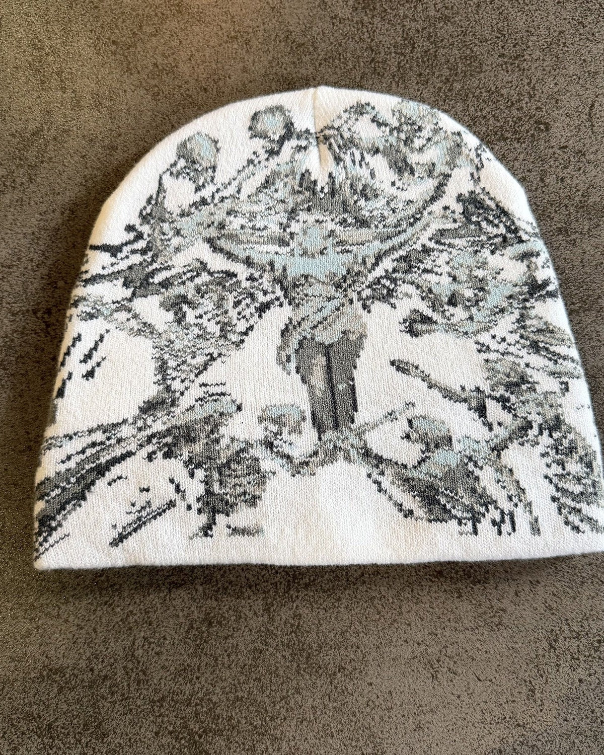 Skeleton Jacquard Beanie