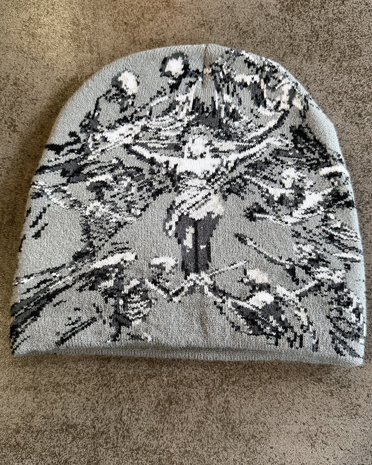 Skeleton Jacquard Beanie