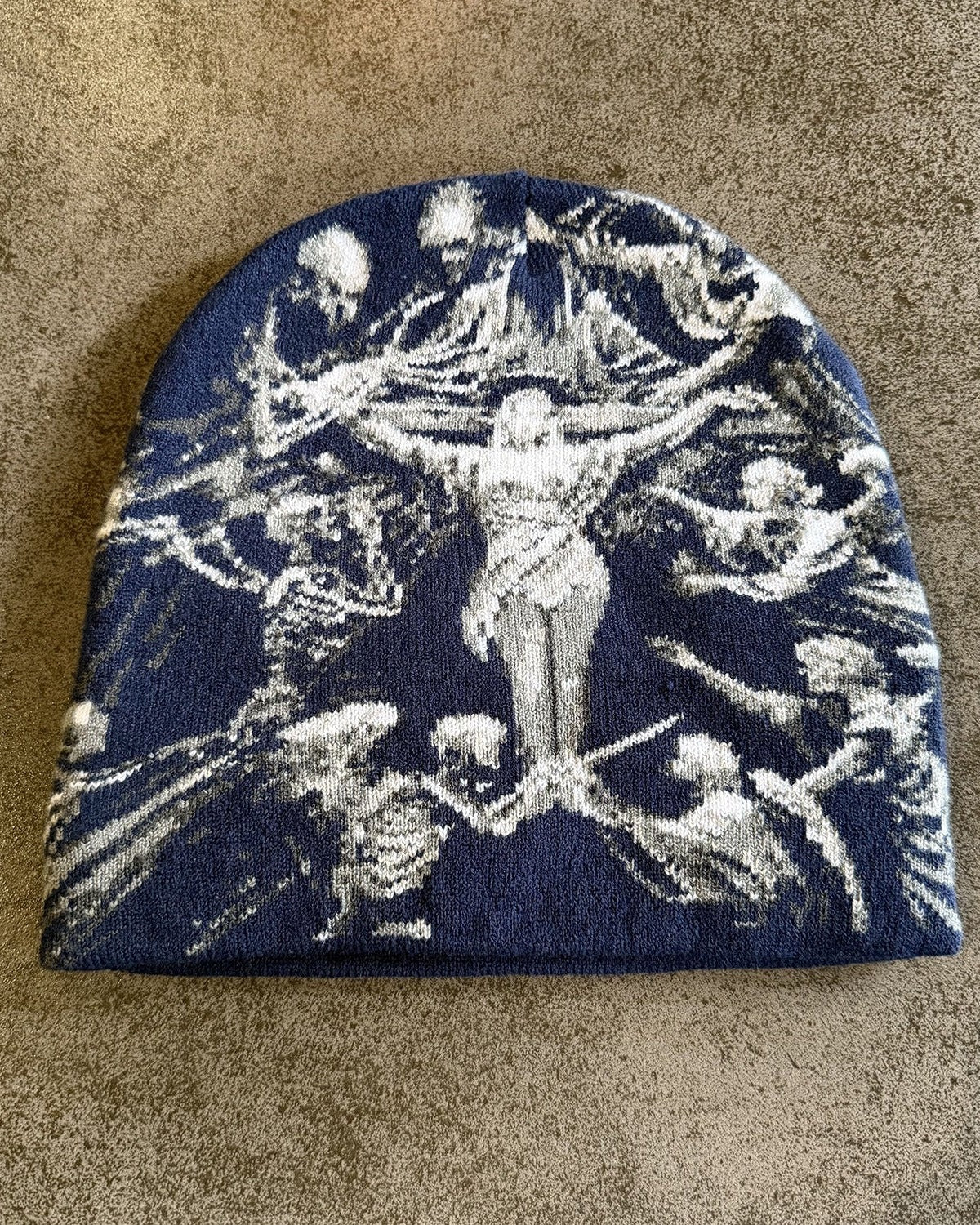Skeleton Jacquard Beanie