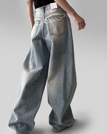 Wings baggy jeans