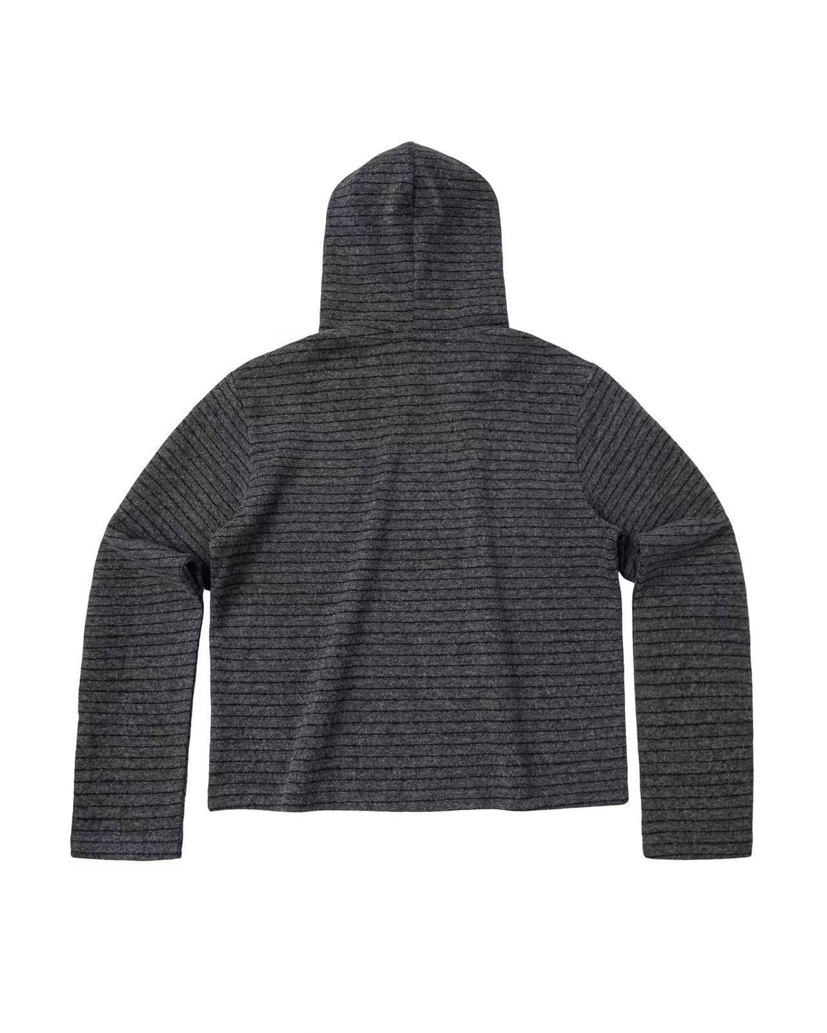 Star ribbed hoodie