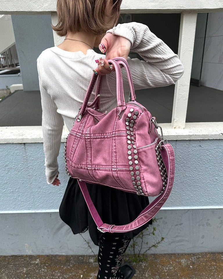 Studded crossbody bag