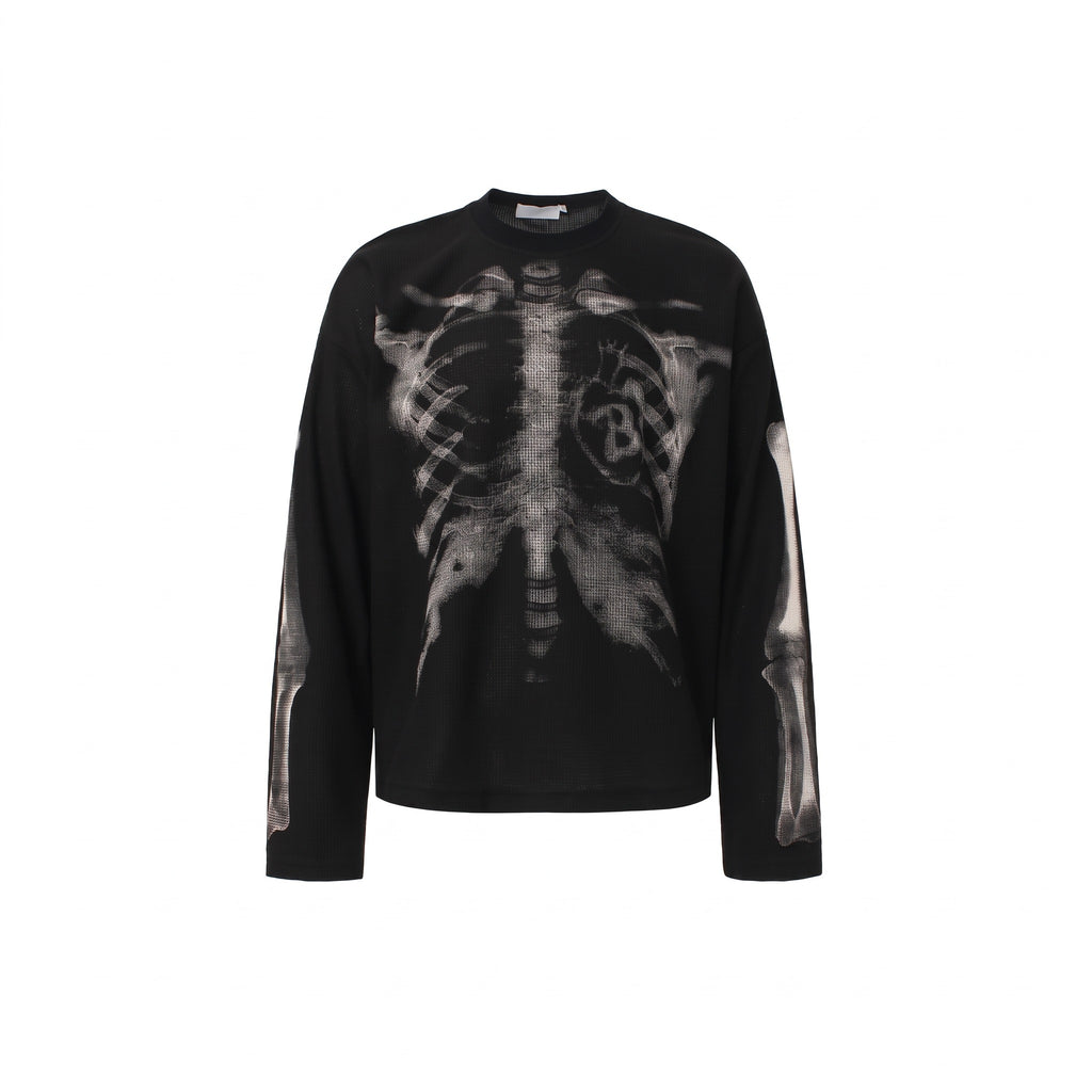 Skeleton X-Ray Longsleeve zwart - packshot