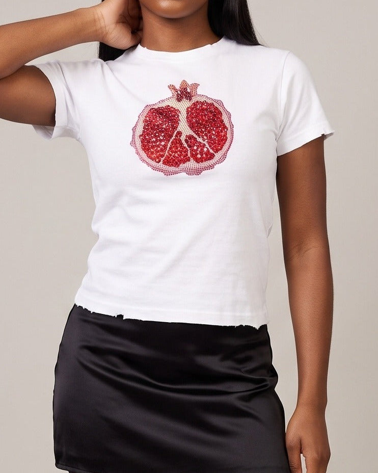 Pomegranate Baby Tee